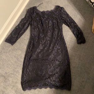 Navy lace size 4 fancy dress